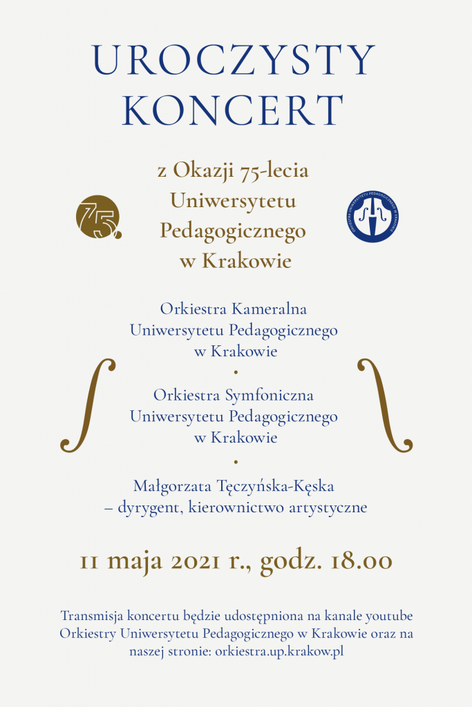 Koncert z okazji 75-lecia Uniwersytetu Pedagogicznego w Krakowie