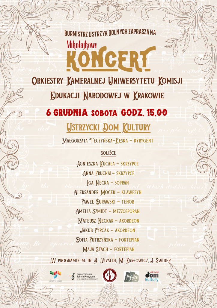 Koncert Mikołajkowy w Ustrzykach
